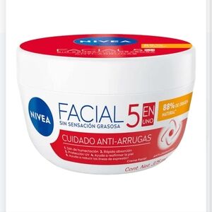 Nivea Facial Moisturizer 5-in-1 Anti-Wrinkle Cream -6.8oz